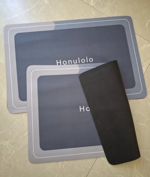 Kit2 Tapetes Para Banheiro Tapete Mágico Ultra  Para Absorçã