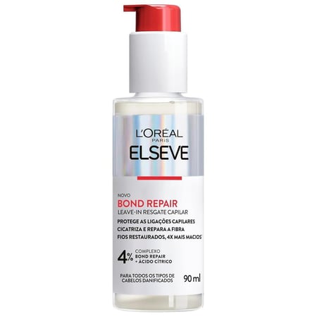 L'Oréal Paris Elseve Bond Repair Leave-In Finalizador Resgate Capilar com Ácido Cítrico e ...