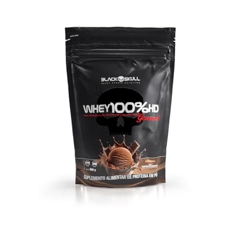 Black Skull Whey 100% HD Gourmet Refil 900g Chocolate