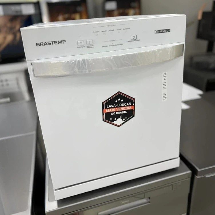 Lava-Louças Brastemp 8 Serviços Branca - BLF08BB