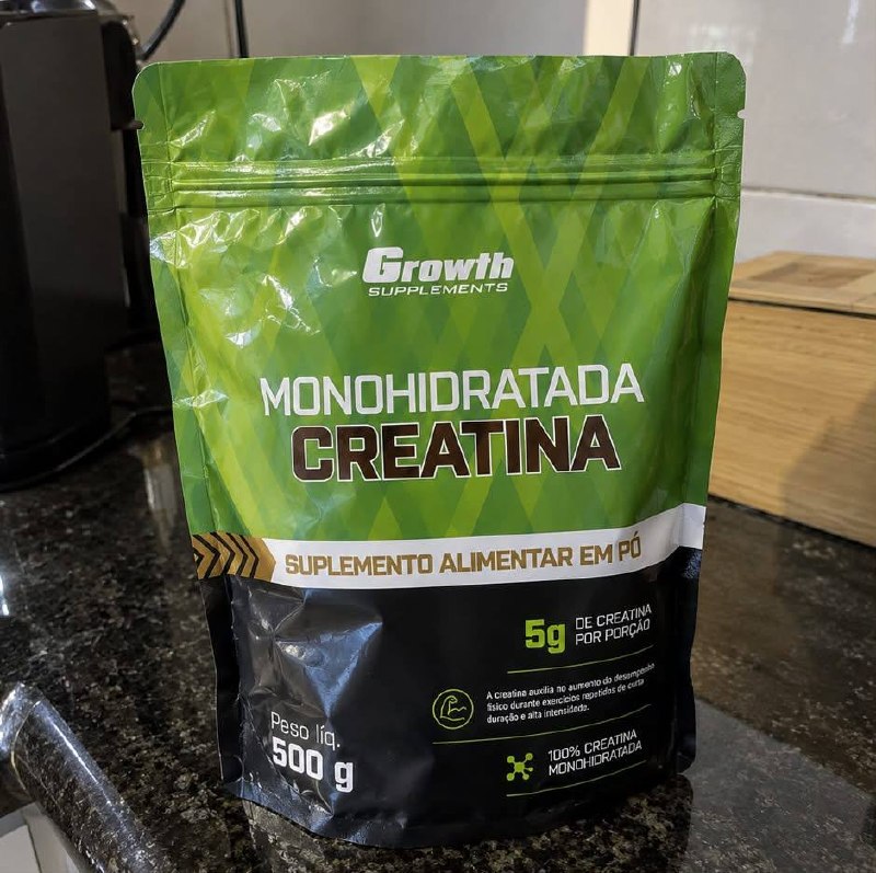 Creatina Monohidratada 500g Pouch - Sem Sabor