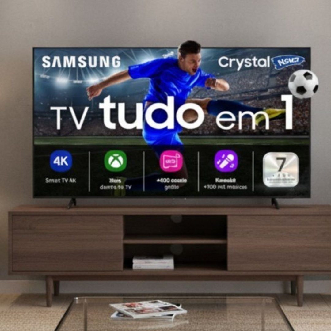 Samsung Smart TV 65" Crystal UHD 4K U8100F 2025