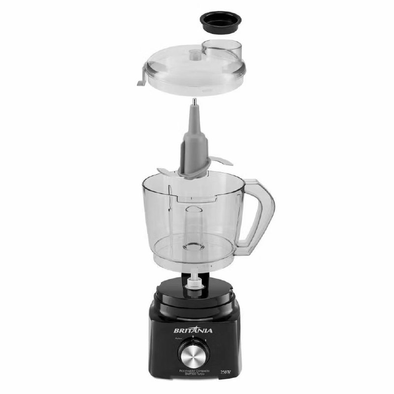 Processador Compacto Britânia 300W Turbo Preto BMP900P