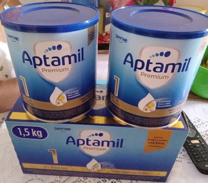 Kit 2 Latas Aptamil Premium 1 (0 a 6 meses) 1,5kg
