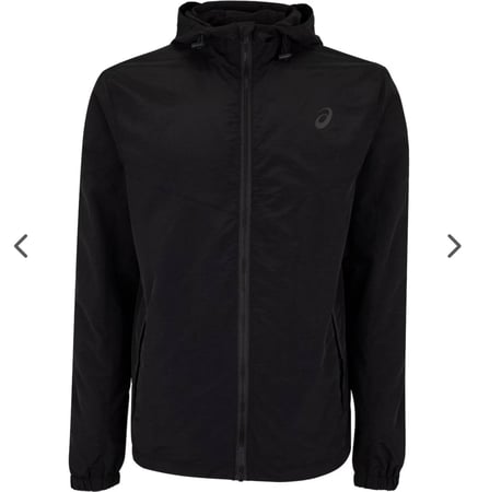Jaqueta Masculina ASICS com Capuz Recortes