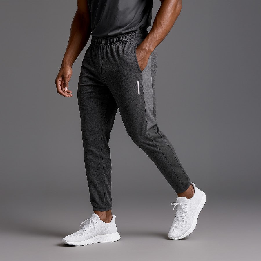 Kit 2 Calças Jogger Tactel Com Elastano