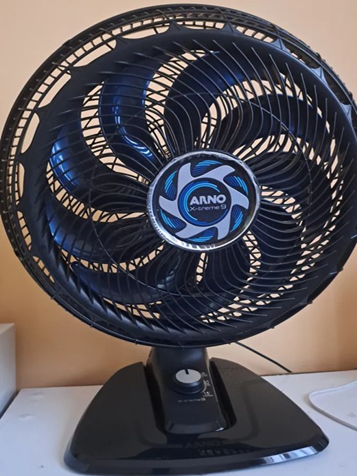 Ventilador Arno X-treme Turbo Silencioso 9 Pás 40cm - 110v/220v