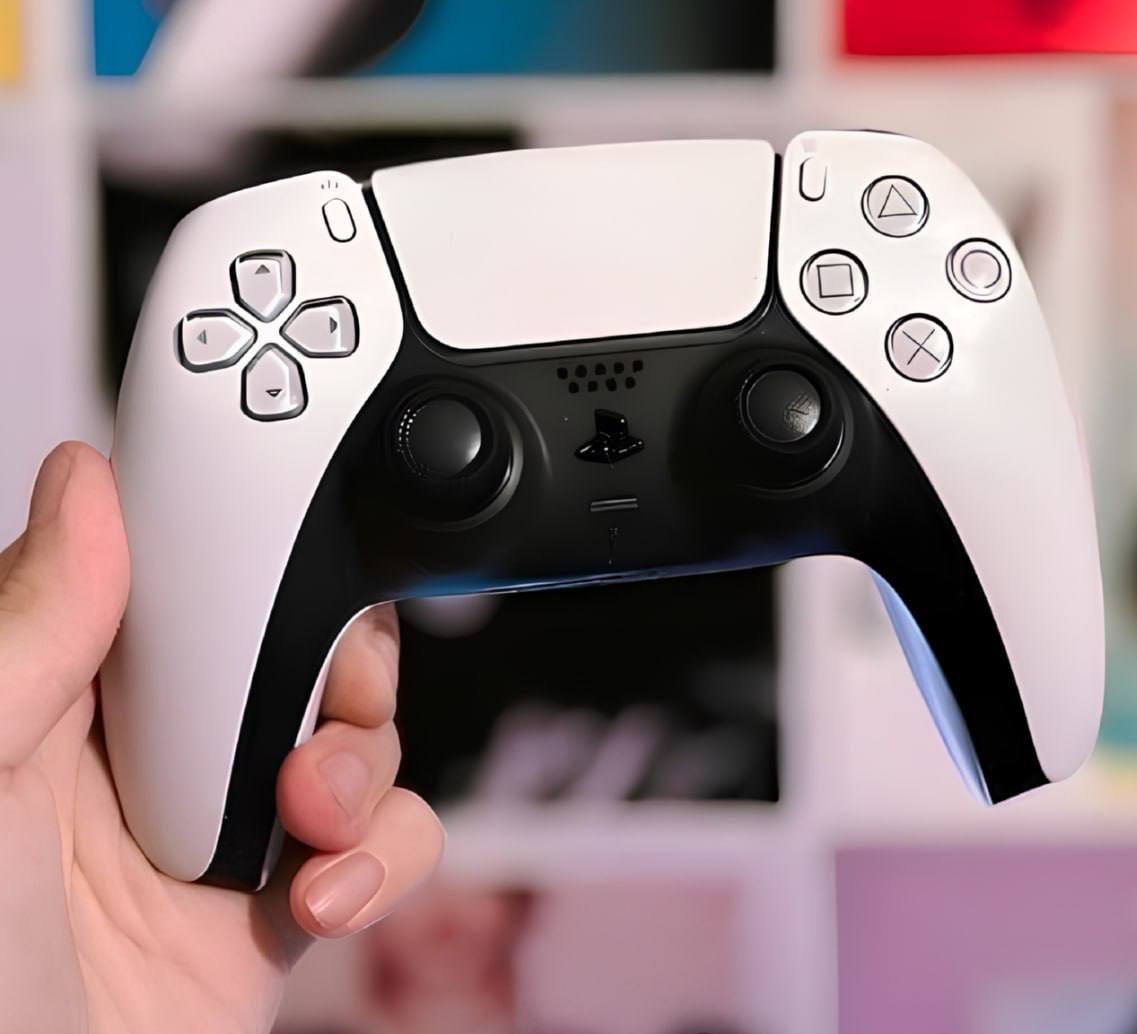 Controle Joystick Sem Fio Sony Playstation Dualsense Branco