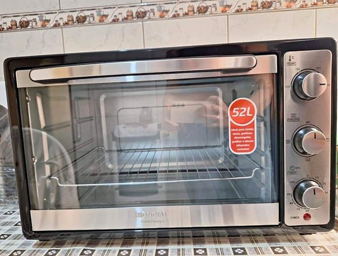 Forno Elétrico de Bancada Mondial com Timer 52L Grand Family - 110v