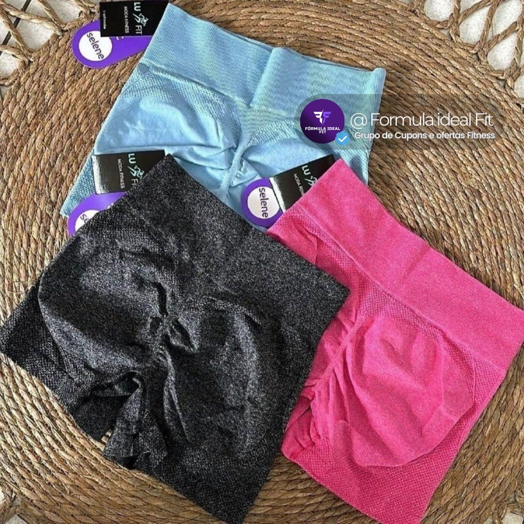Short Selene Push Up Sem Transparência
