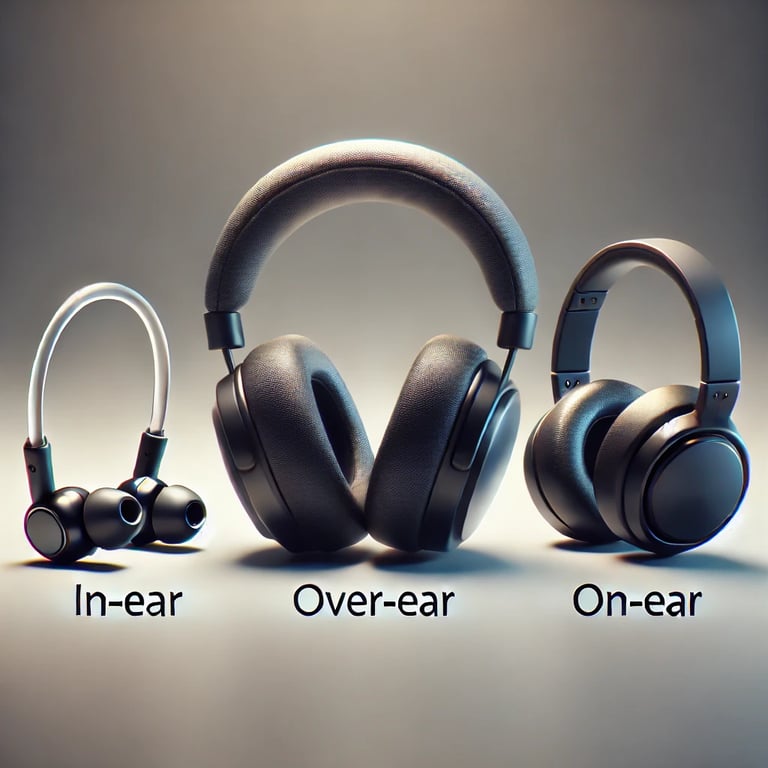 Diferenças Entre Fones de Ouvido In-Ear, Over-Ear e On-Ear: Qual ...