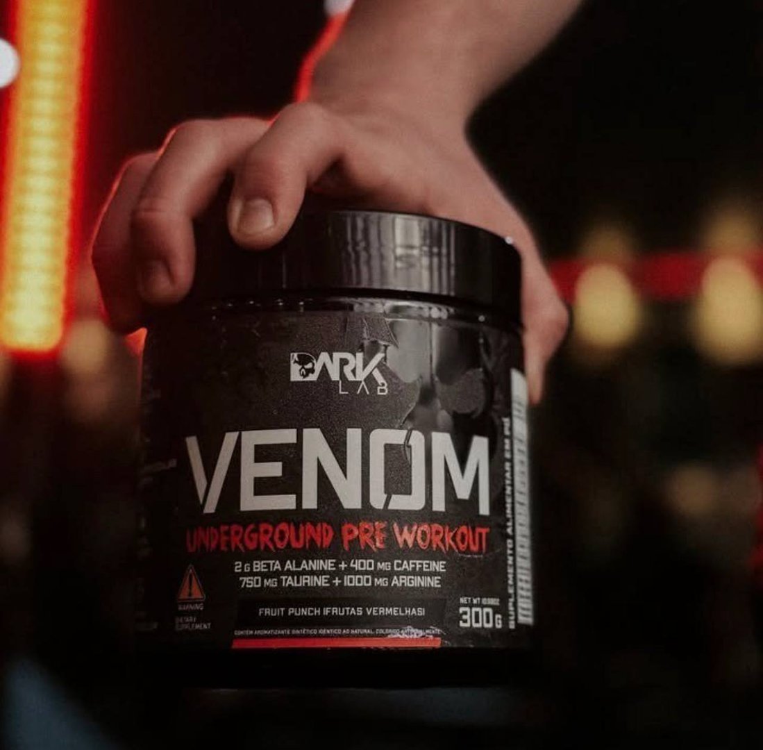 Pre Treino Venom Underground 300g Dark Lab