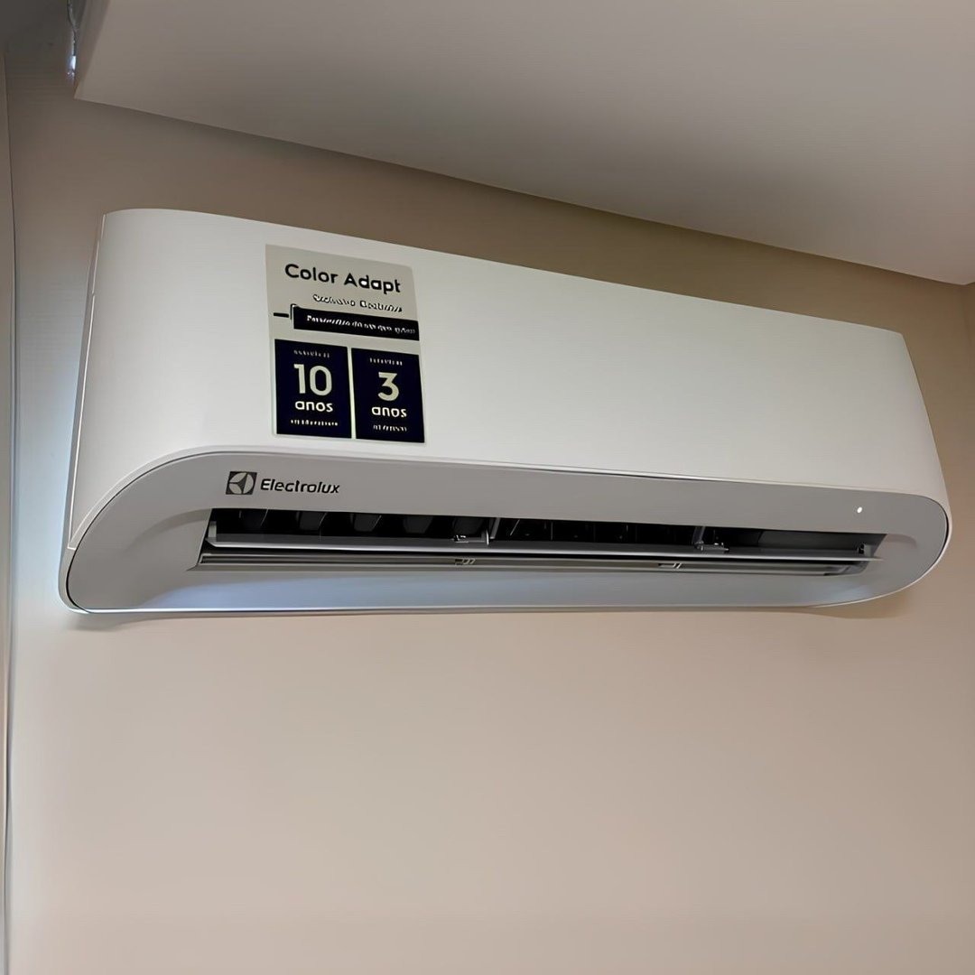 Ar-condicionado Split Inverter 12000 Btus Electrolux Color Adapt com Wi-fi Só Frio Yi12f/y...