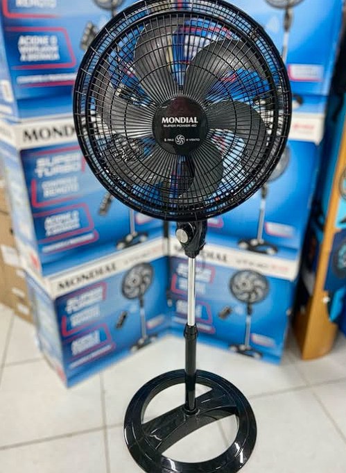 Ventilador de Coluna 40cm Super Power VSP40C 6 Pás 3 Velocidades Mondial