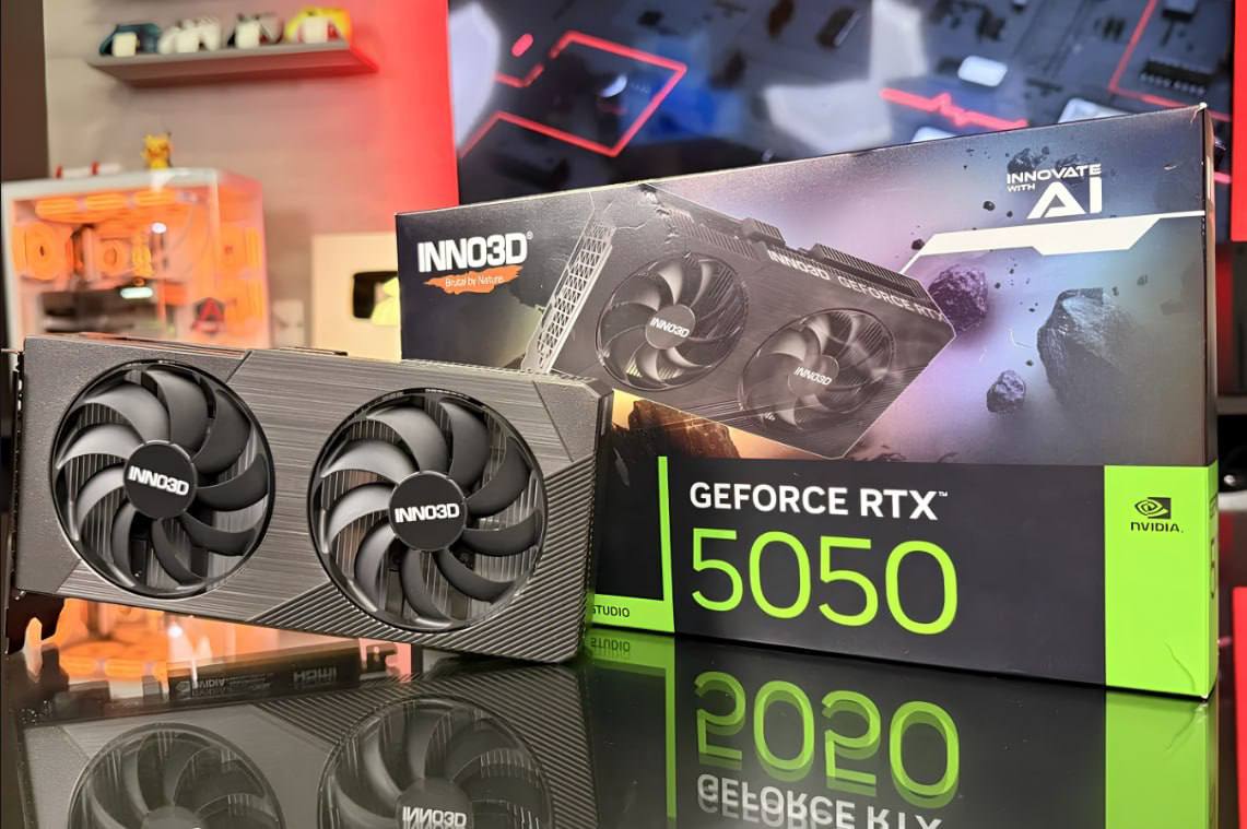 Placa De Vídeo Nvidia Inno3d Rtx 5060 Twin X2 8gb Gddr7