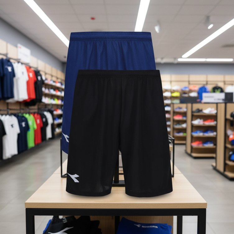 Kit Shorts Diadora Com 2 Peças Masculino