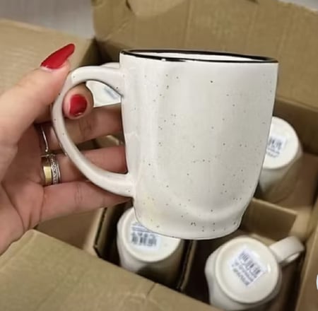 Jogo 6 Canecas Café Chá Ryo Maresia 260ml Oxford Porcelanas