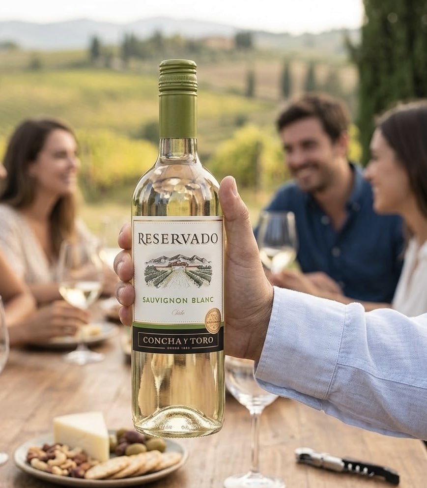 Concha y Toro Vinho Chileno Reservado Sauvignon Blanc 750Ml
