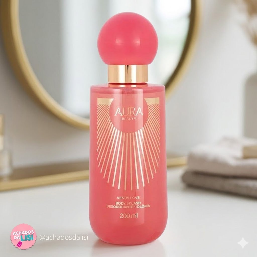 Body Splash Venus Love Aura Jade Picon By Hinode 200ml