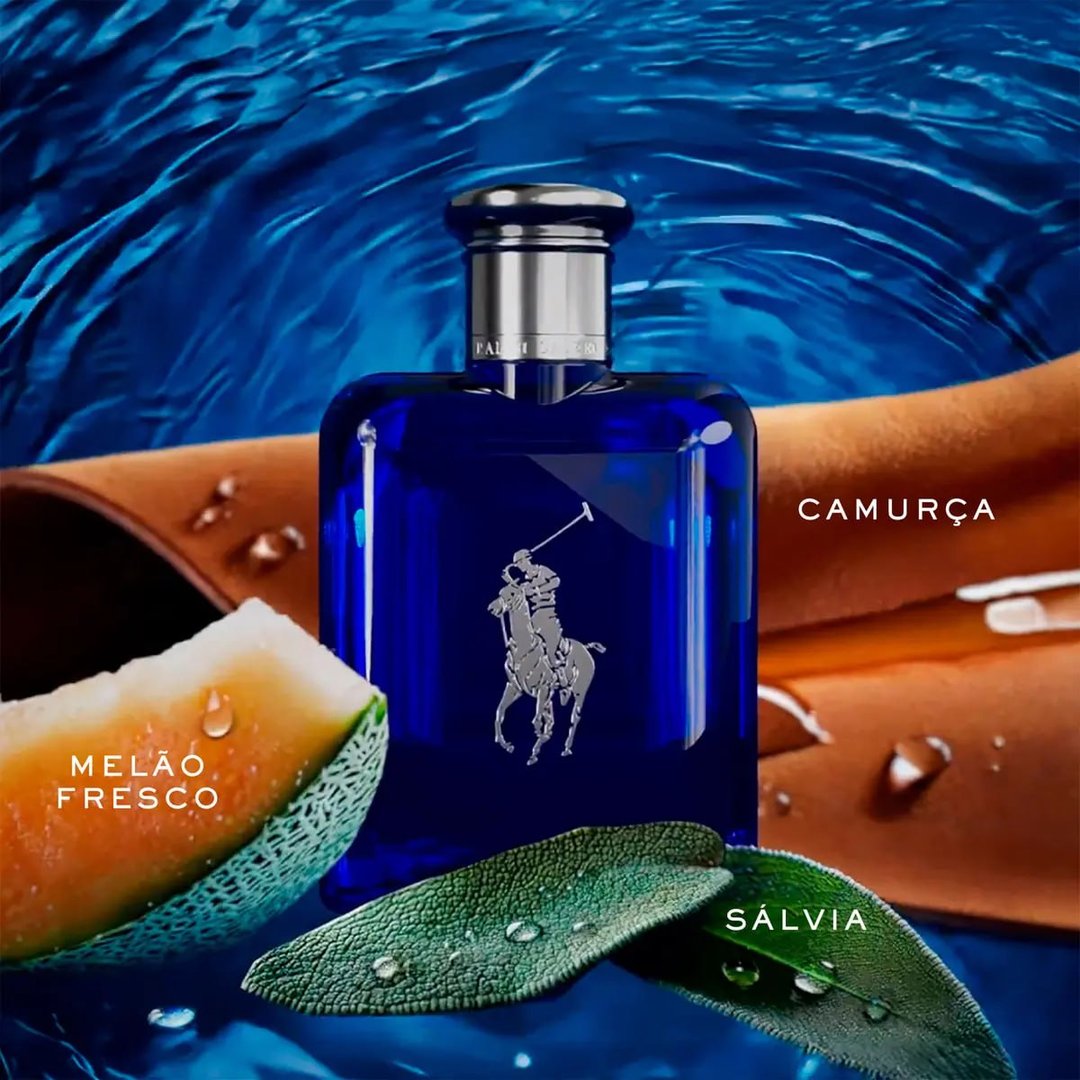 Perfume Masculino Eau de Toilette Ralph Lauren Polo Blue 200 ml