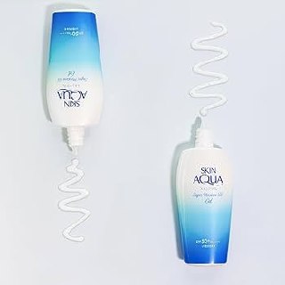 SKIN AQUA® Protetor Solar Facial UV SUPER MOISTURE GEL - FPS50 proteção UVA e UVB 110g
