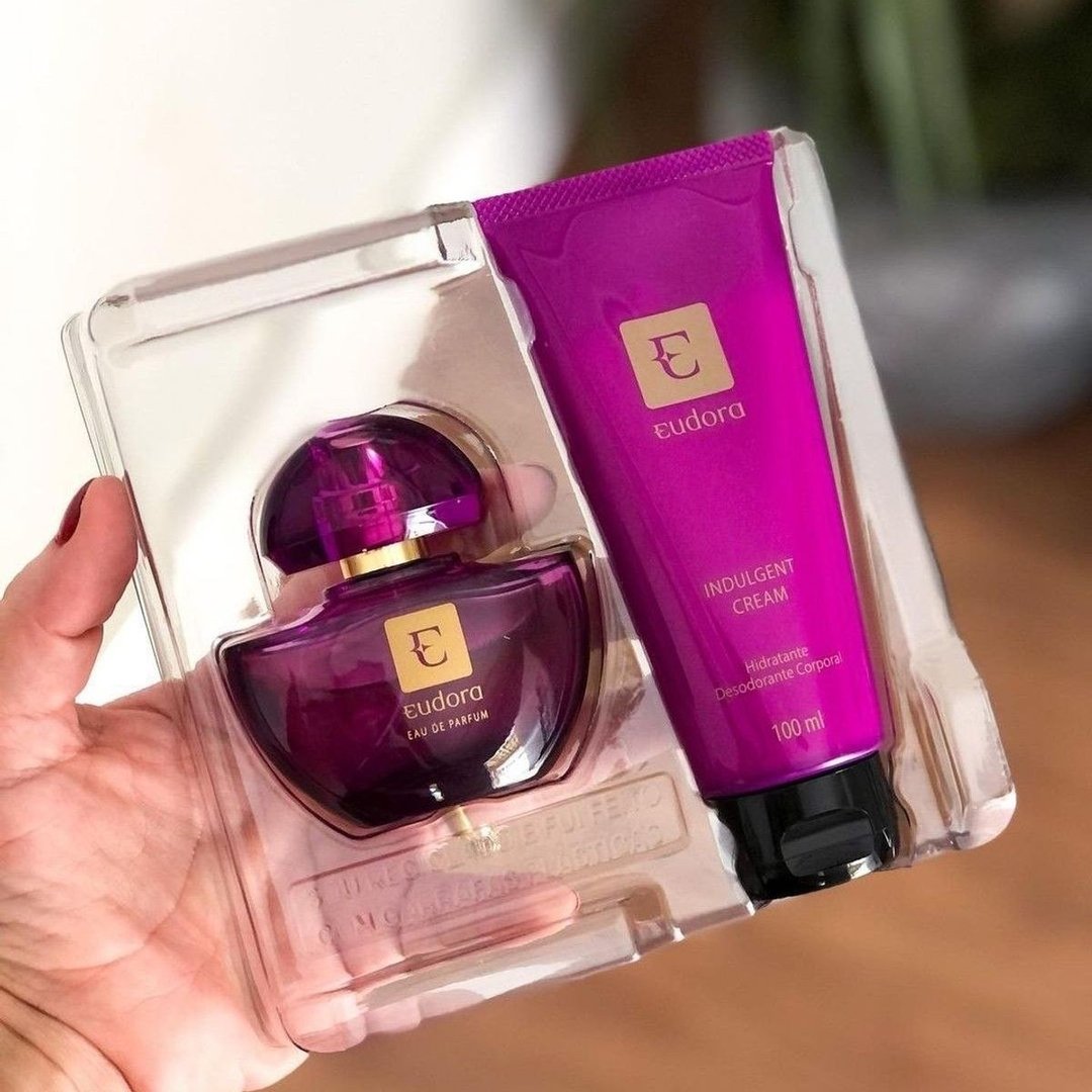 Eudora Roxo Miniatura Kit Presente Dia Dos Namorados (2 Itens)