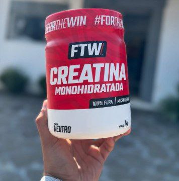 Creatina FTW Monohidratada 100% Pura Pote 1kg