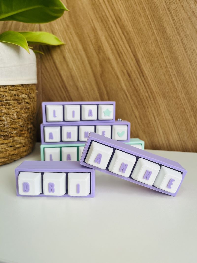 Chaveiro Interativo Teclado Fidget Toy | Anti-estresse Teclado Personalizado