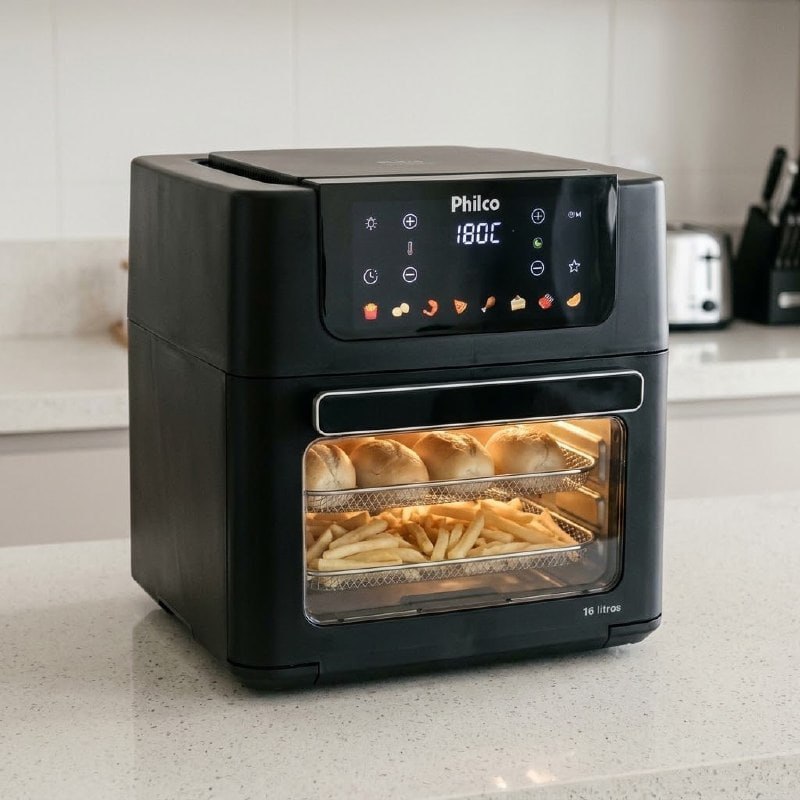 Air Fryer Oven Philco 16L Digital com Visor PAF16C