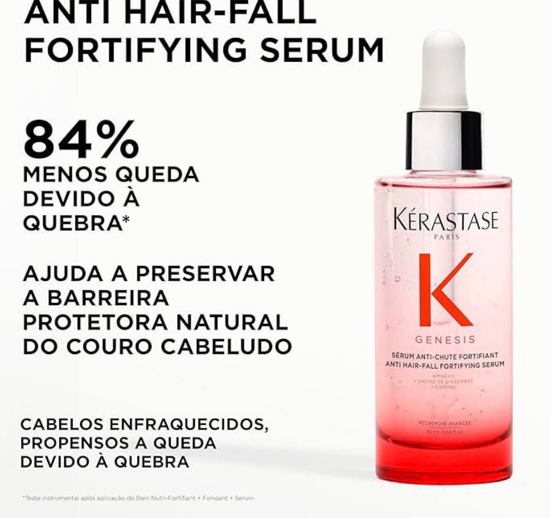 Kérastase Genesis Sérum Anti-Chute Fortifiant, Tratamento Diário Antiqueda para Cabelos En...