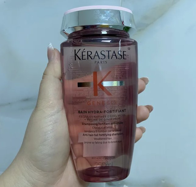 Shampoo Antiqueda Fortificante Com Células Nativas De Edelweiss E Raiz De Gengibre Para Ca...