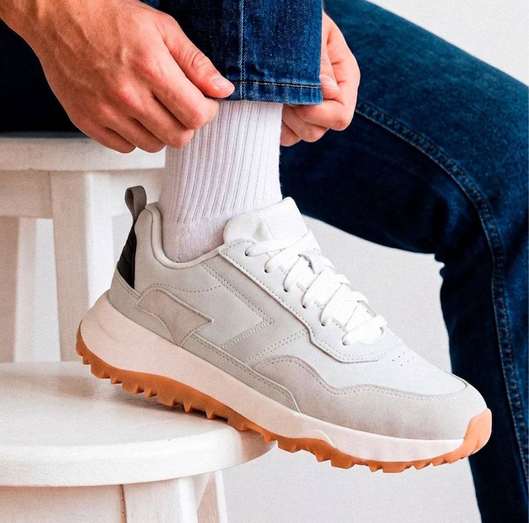 Tênis Sneaker Sandrini Spryte Masculino Urbano Casual