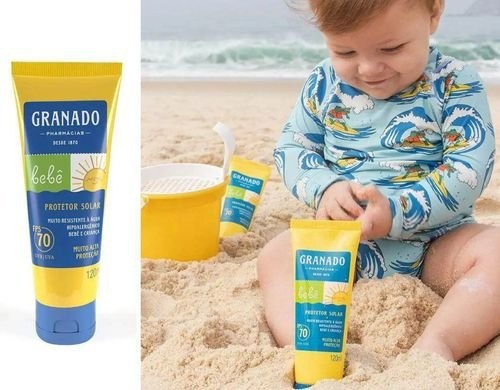Granado Protetor Solar Bebê, FPS70, 120ml