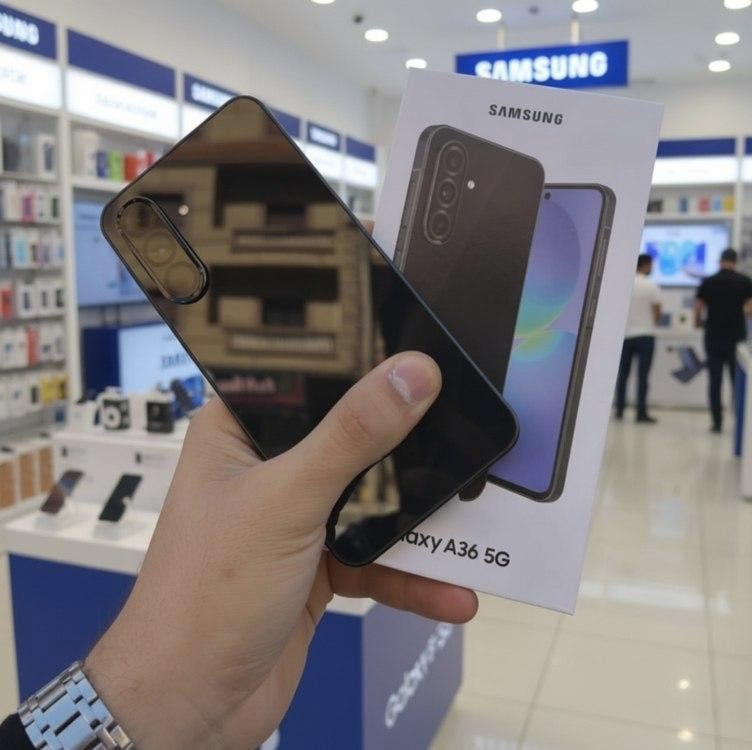 Celular Samsung Galaxy A36 5G 256GB, 8GB RAM, Recursos AI (Preto)