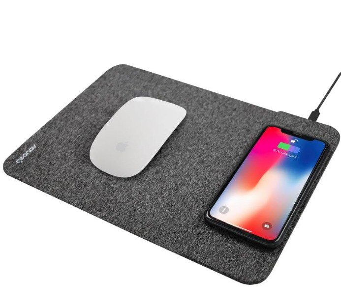 Carregador por Indução e Mousepad Integrado Universal 10W MPISG Geonav