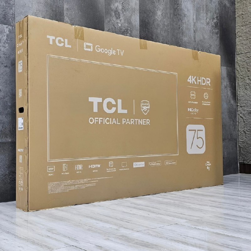 Smart Tv Tcl 75 Uhd 4k P6k Wifi Bluetooth Google Tv 75p6k