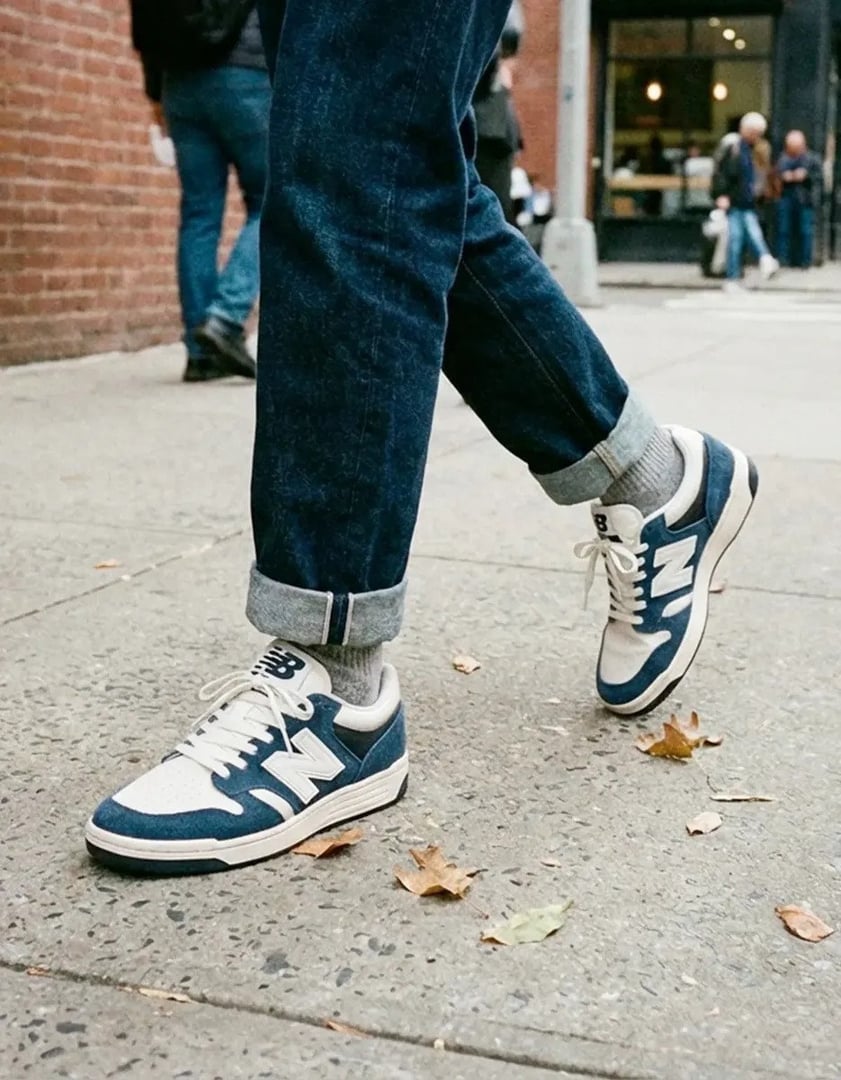 Tênis New Balance Original 480 Low Masculino Urbano Clássico