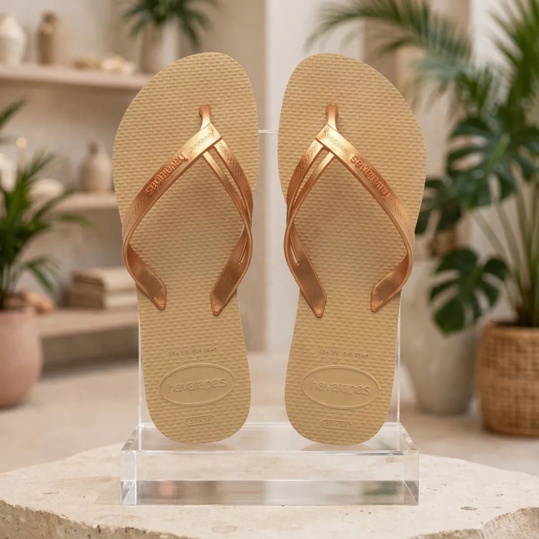 Chinelo Feminino Havaianas Elegance Original Num. 33 ao 42 - 5 cores