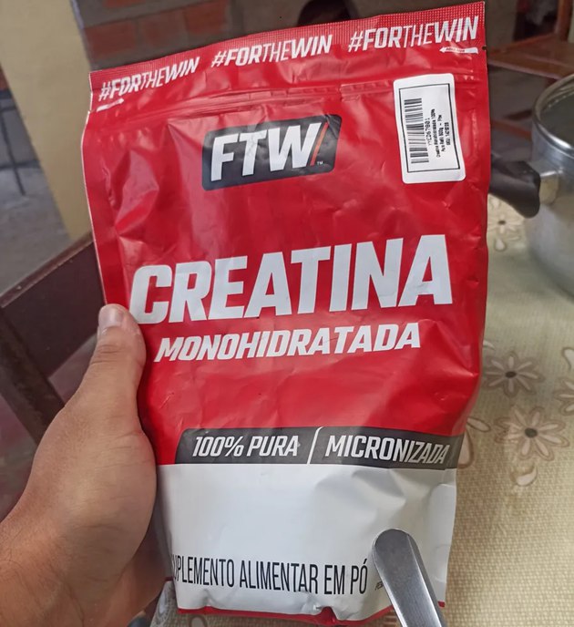🤓Creatina Monohidratada 100% Pura Refil 1kg - Ftw