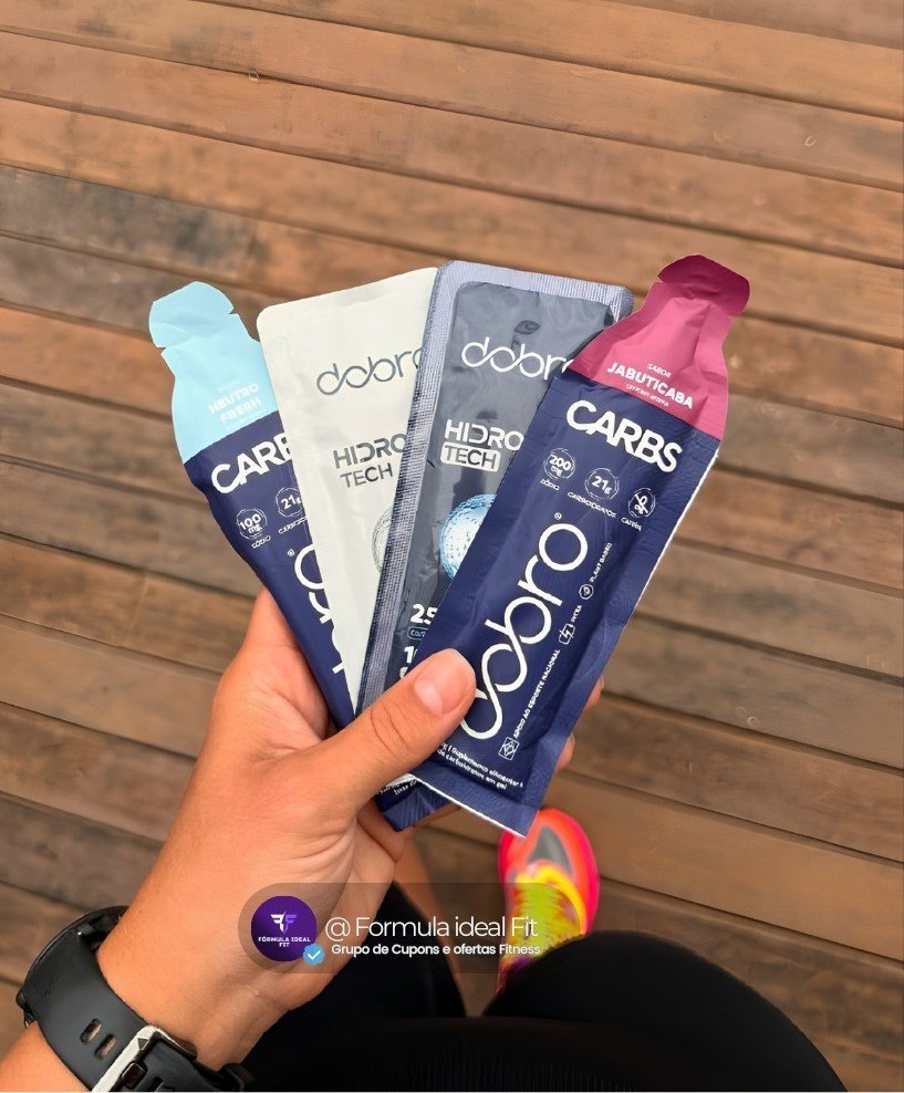 Carbs Gel Dobro Neutro Sem Cafeína 10x30g