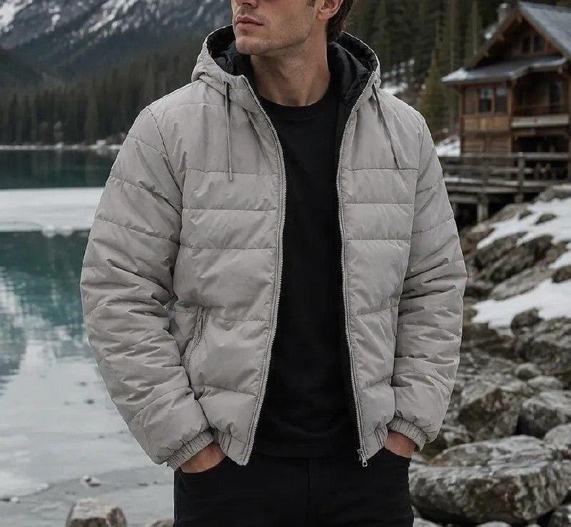 Jaqueta Puffer Masculina Térmica