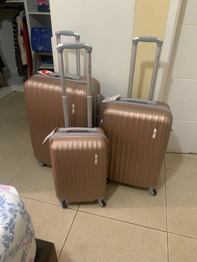 Mala De Bordo 10kg Pequena Londres Swiss Move Champagne