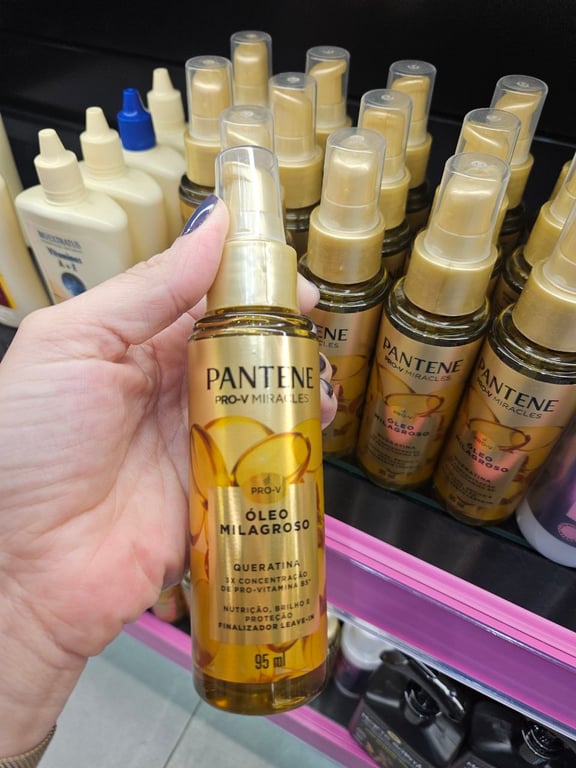 Pantene Óleo Milagroso: Nutrição, Brilho e Fios Blindados!