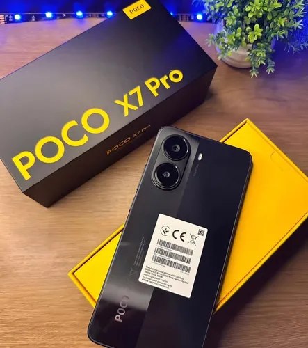 Smartphone Xiaomi Poco X7 Pro 5G NFC Black (Preto) 8GB RAM 256GB ROM [2412DPC0AG]