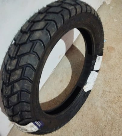 Pneu Traseiro Moto Technic Sport Com Camara 110/90-17 Tc