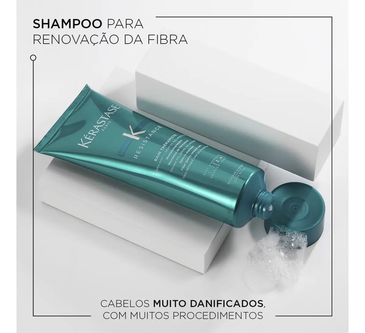 Kérastase Resistance Thérapiste Shampoo Reparação Intensa | 250ml |