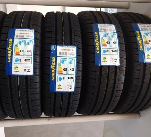 Kit 4 Pneus Aro 14” 175/65R14 Goodyear 86H - Touring Direction 2