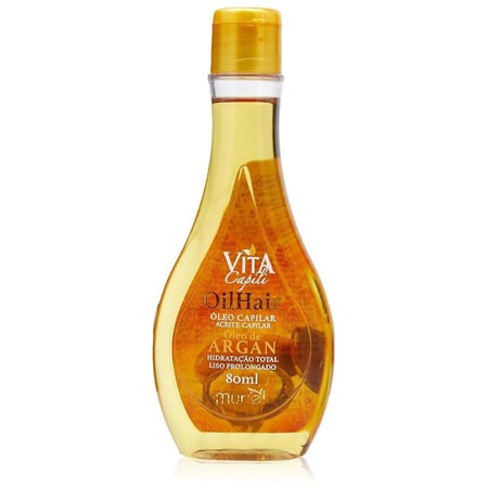 Óleo Capilar Vita Capili Óleo de Argan 80Ml, Muriel
