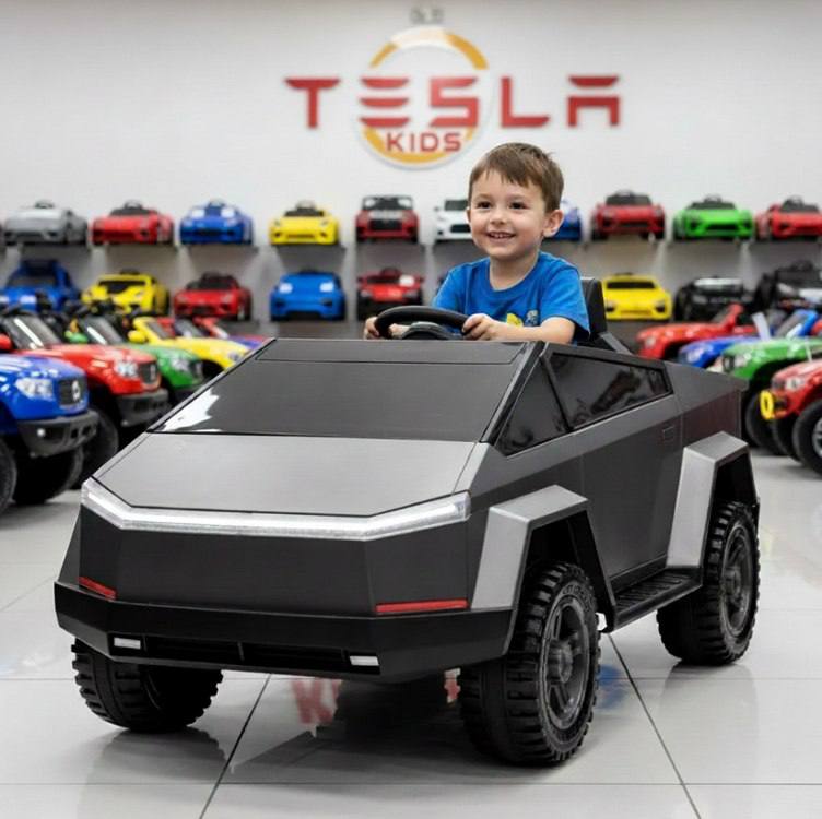 Carrinho Elétrico Infantil 12V SuperTruck, Controle Remoto, Cinto de Segurança, Luz, Som, 380W, Bivolt, Até 30kg - Unitoys