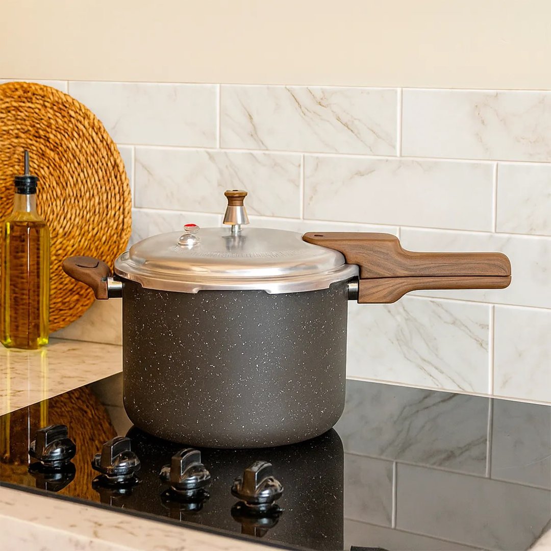 Panela De Pressão Fechamento Externo Presscook Grafito 4,2l - Mimo Style